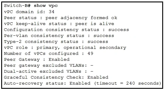 300-615 question #22 exhibit