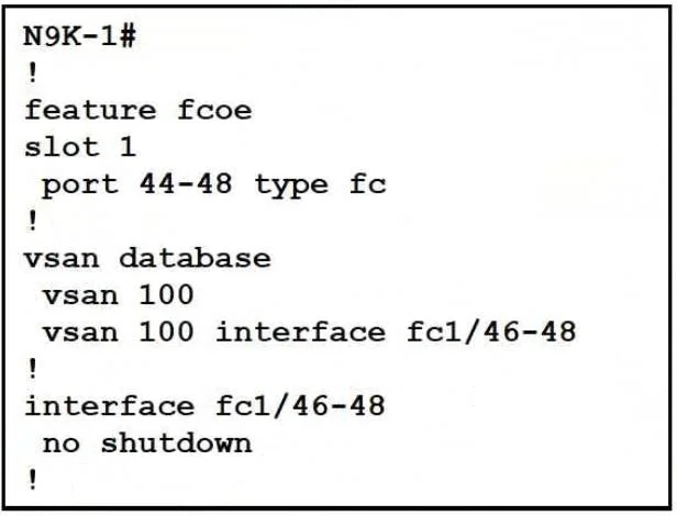300-615 question #177 exhibit 2