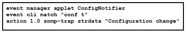 300-615 question #117 exhibit