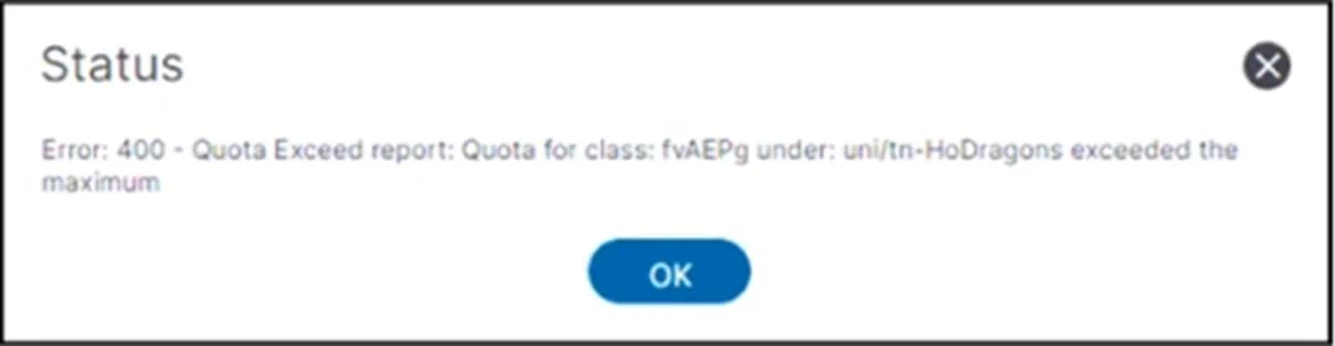 300-620 question #365 exhibit