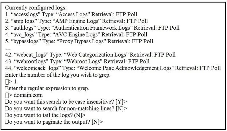 300-725 question #65 exhibit