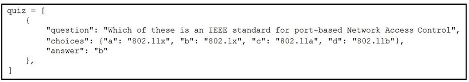300-735 question #40 exhibit