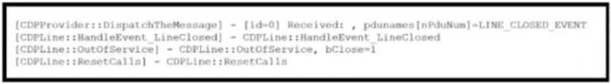 300-810 question #177 exhibit