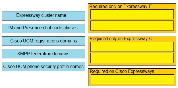 300-820 question #108 exhibit