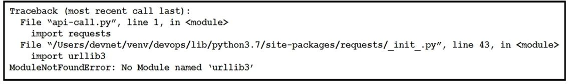 300-910 question #2 exhibit