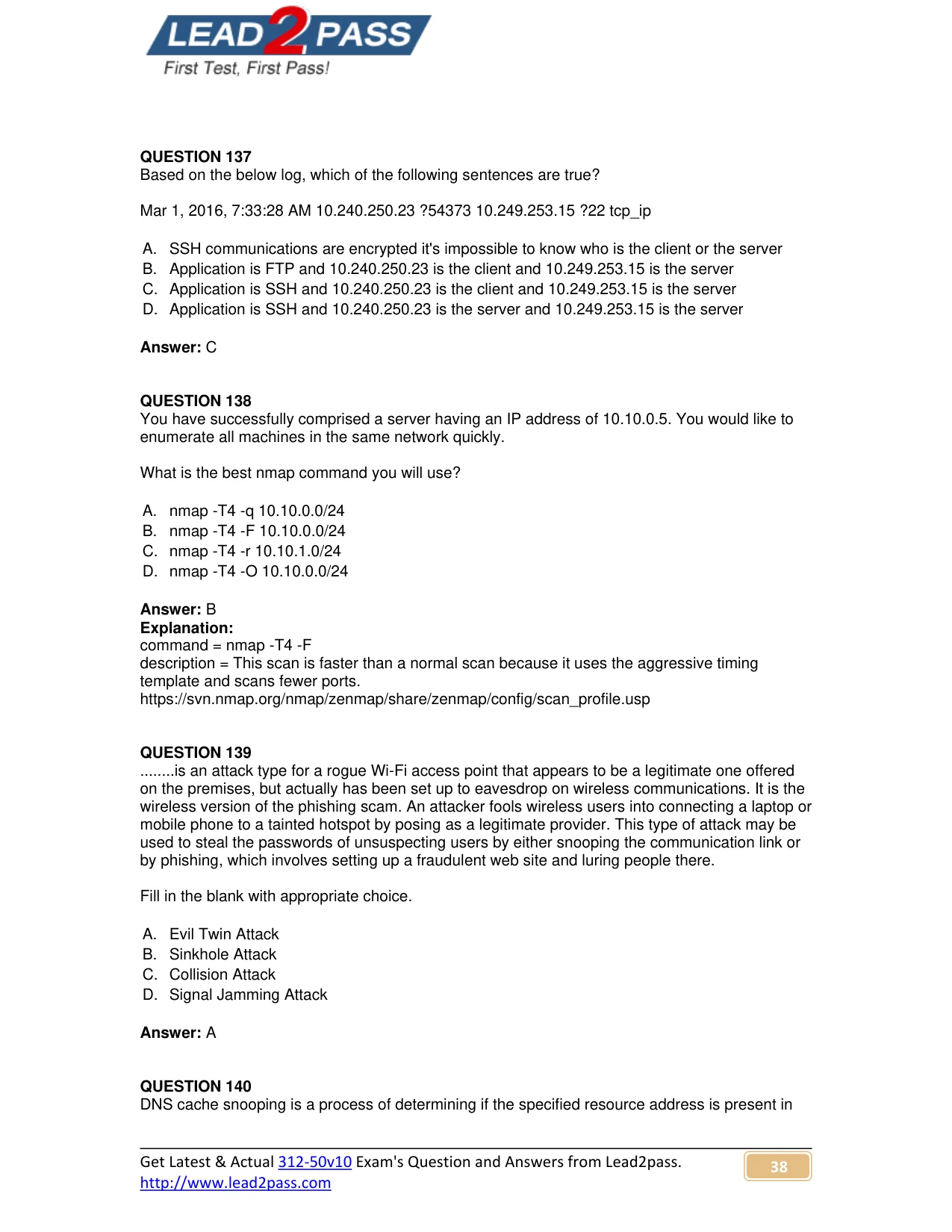 312-50V10 question #138 exhibit