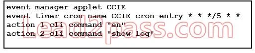 350-001 question #92 exhibit