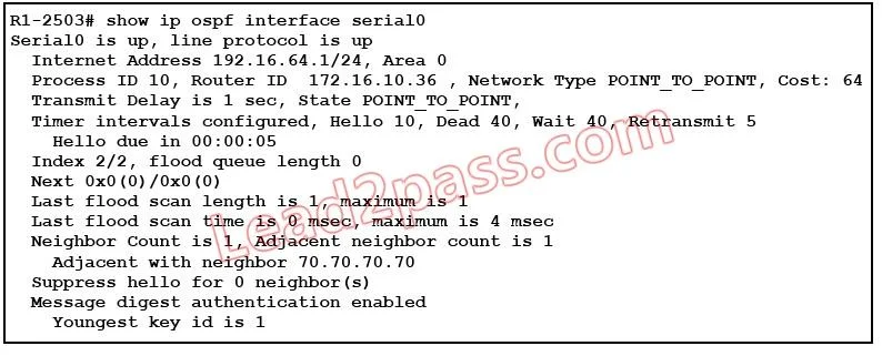 350-001 question #22 exhibit