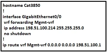 350-401 question #938 exhibit 1