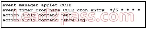 350-401 question #261 exhibit 2