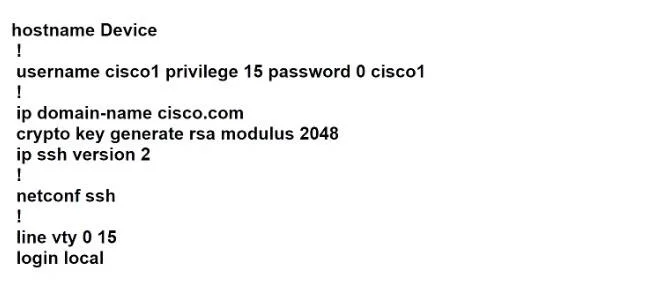 350-401 question #503 exhibit 2