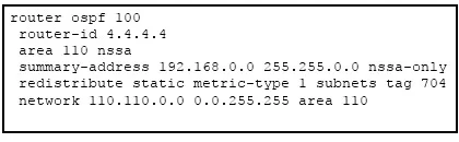 350-401 question #243 exhibit 1
