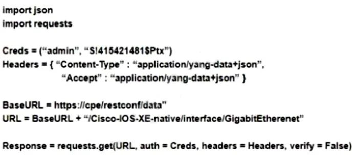 350-401 question #616 exhibit 2