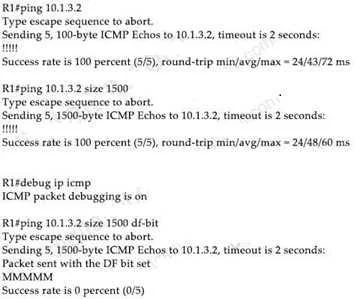 350-401 question #554 exhibit 2
