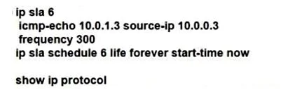 350-401 question #650 exhibit 10