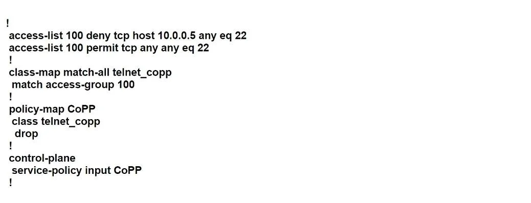 350-401 question #1271 exhibit 1
