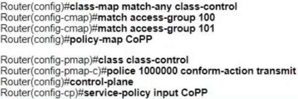 350-401 question #766 exhibit 9