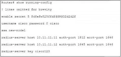 350-401 question #1055 exhibit 2
