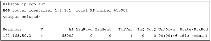 350-401 question #558 exhibit 2
