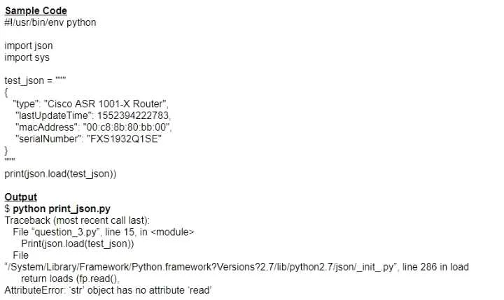 350-401 question #426 exhibit 1
