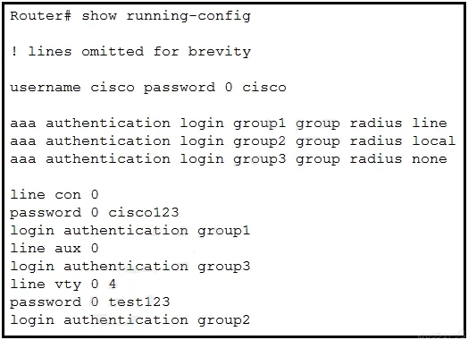 350-401 question #654 exhibit 2