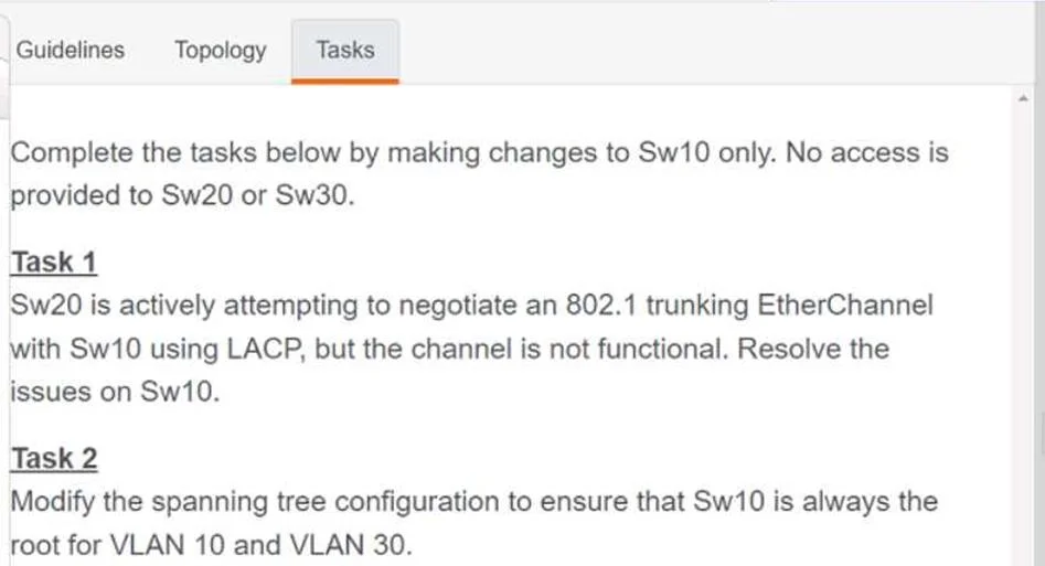 350-401 question #1235 exhibit 3