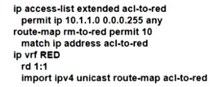350-401 question #630 exhibit 4
