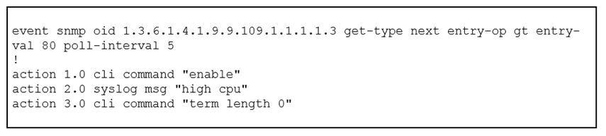 350-401 question #416 exhibit 1