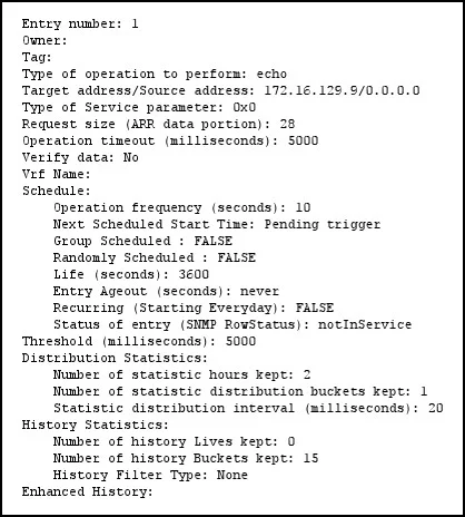 350-401 question #248 exhibit 1