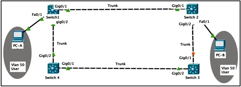 350-401 question #436 exhibit 1
