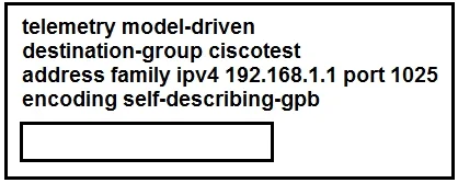 350-501 question #257 exhibit