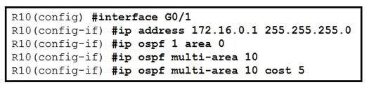 350-501 question #153 exhibit