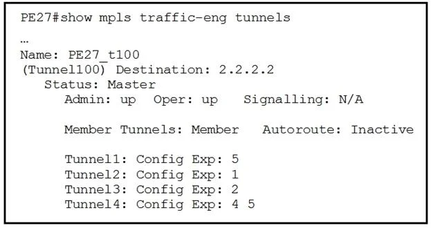350-501 question #136 exhibit
