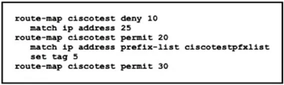 350-501 question #418 exhibit