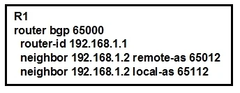 350-501 question #88 exhibit