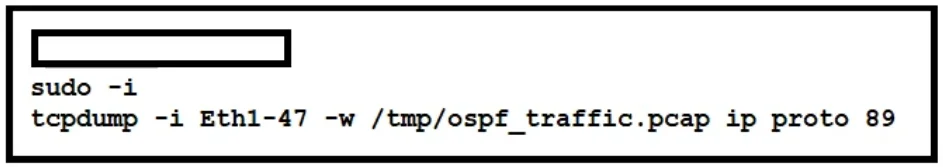 350-601 question #526 exhibit