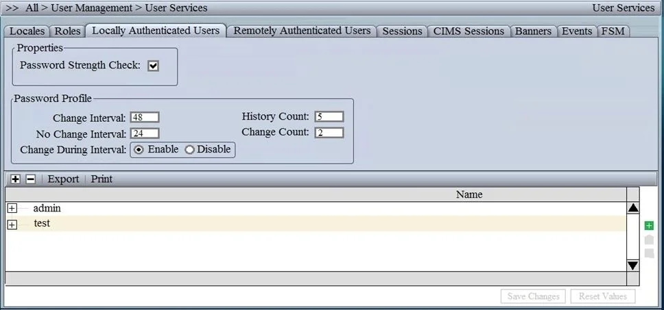 350-601 question #29 exhibit