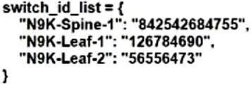 350-601 question #409 exhibit