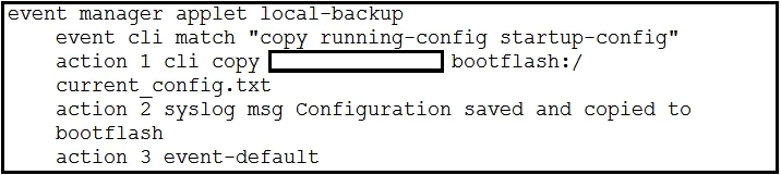 350-601 question #414 exhibit