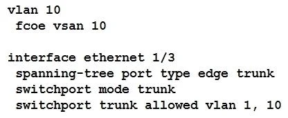 350-601 question #130 exhibit