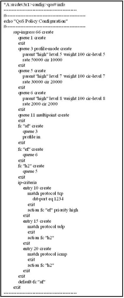 4A0-107 question #89 exhibit