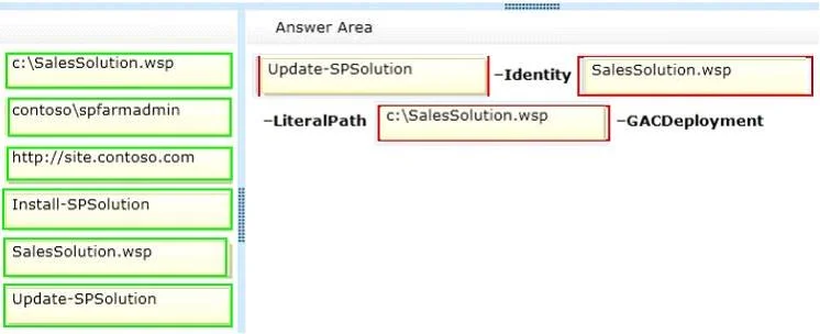 70-332 question #24 exhibit