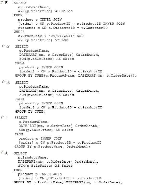 70-433 question #479 exhibit 23