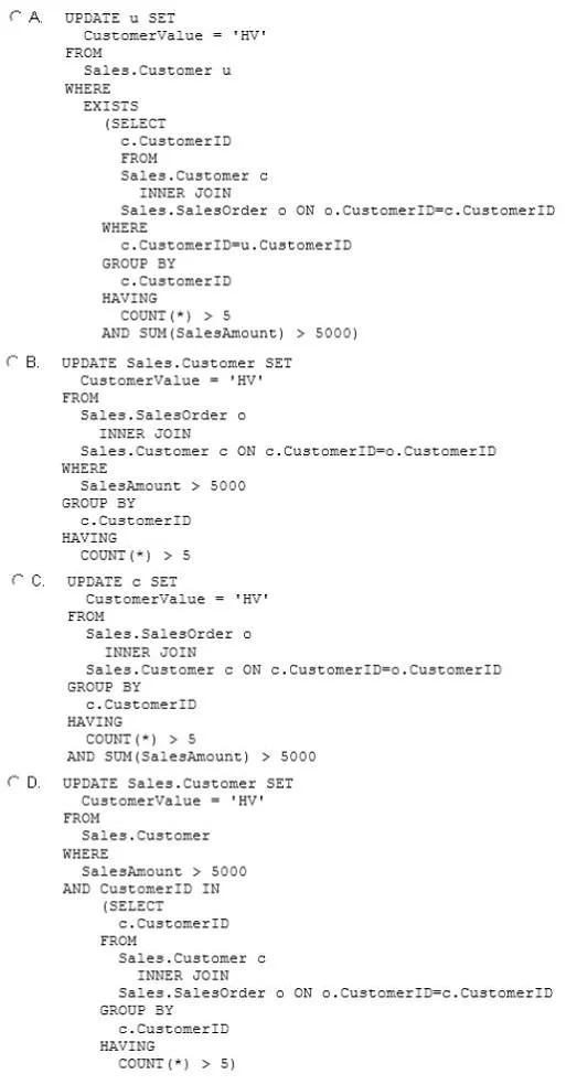 70-433 question #468 exhibit 2