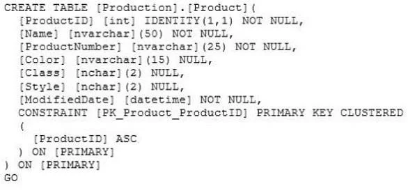 70-433 question #154 exhibit 1