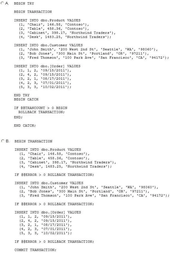 70-433 question #197 exhibit 2