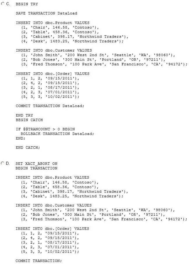 70-433 question #197 exhibit 3