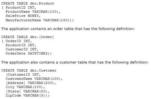 70-433 question #466 exhibit 1