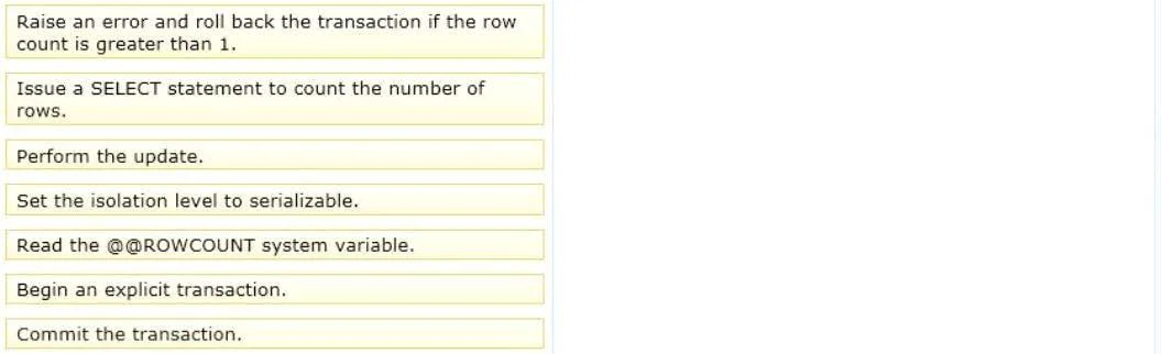 70-465 question #3 exhibit