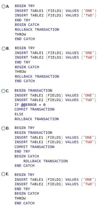 70-465 question #117 exhibit